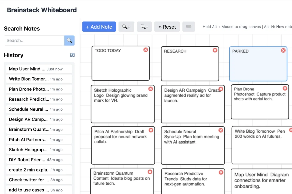 Brainstack app screenshot